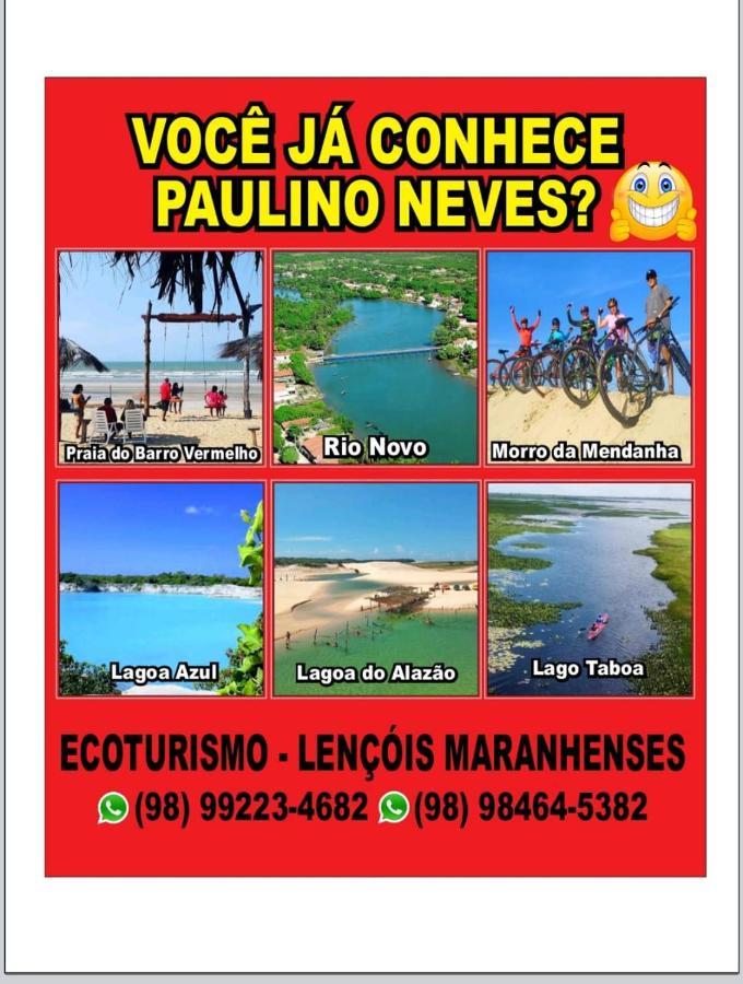 Pousada Lagoa Do Barreiro Azul Paulino Neves Exterior foto